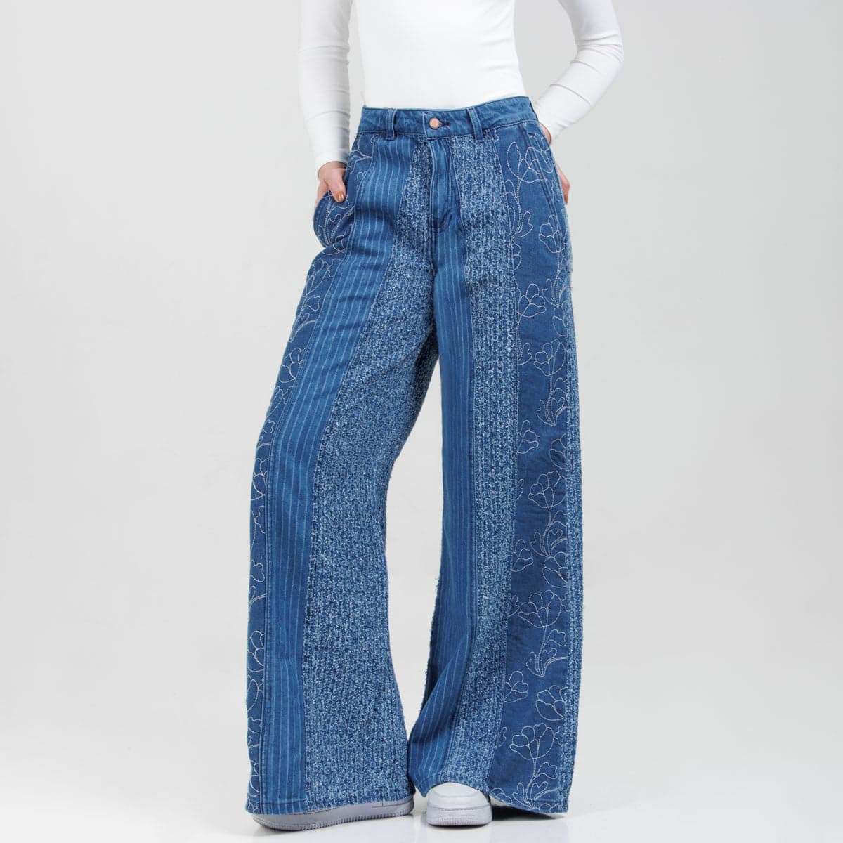 Jean Axspen Wide Leg Ax-3055 Rigido - imagen 2