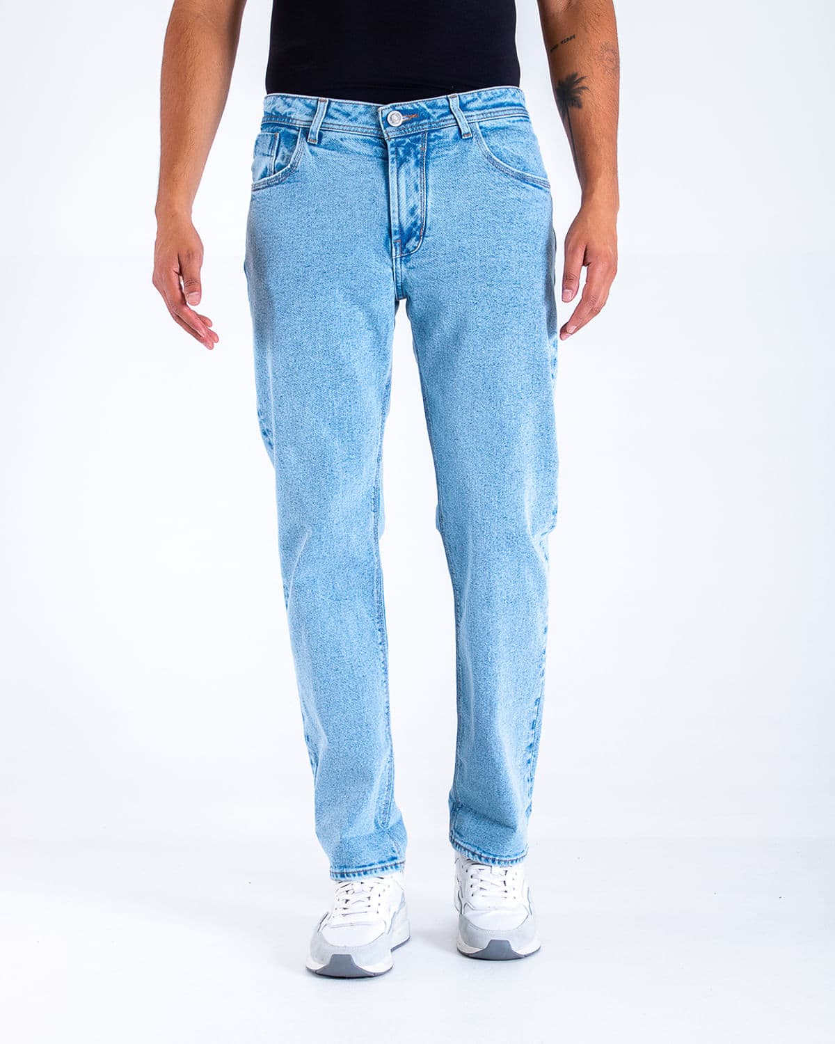 Jean straigth tono claro para hombre