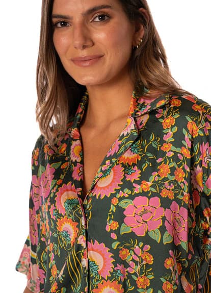 Maaji Arabesque Rose Octavia Shirt - imagen 5