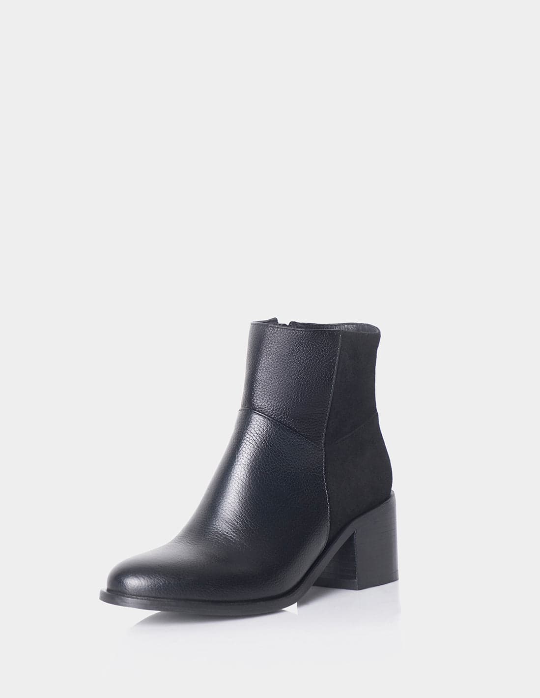 Botin Bianca Cuero Negro - imagen 3