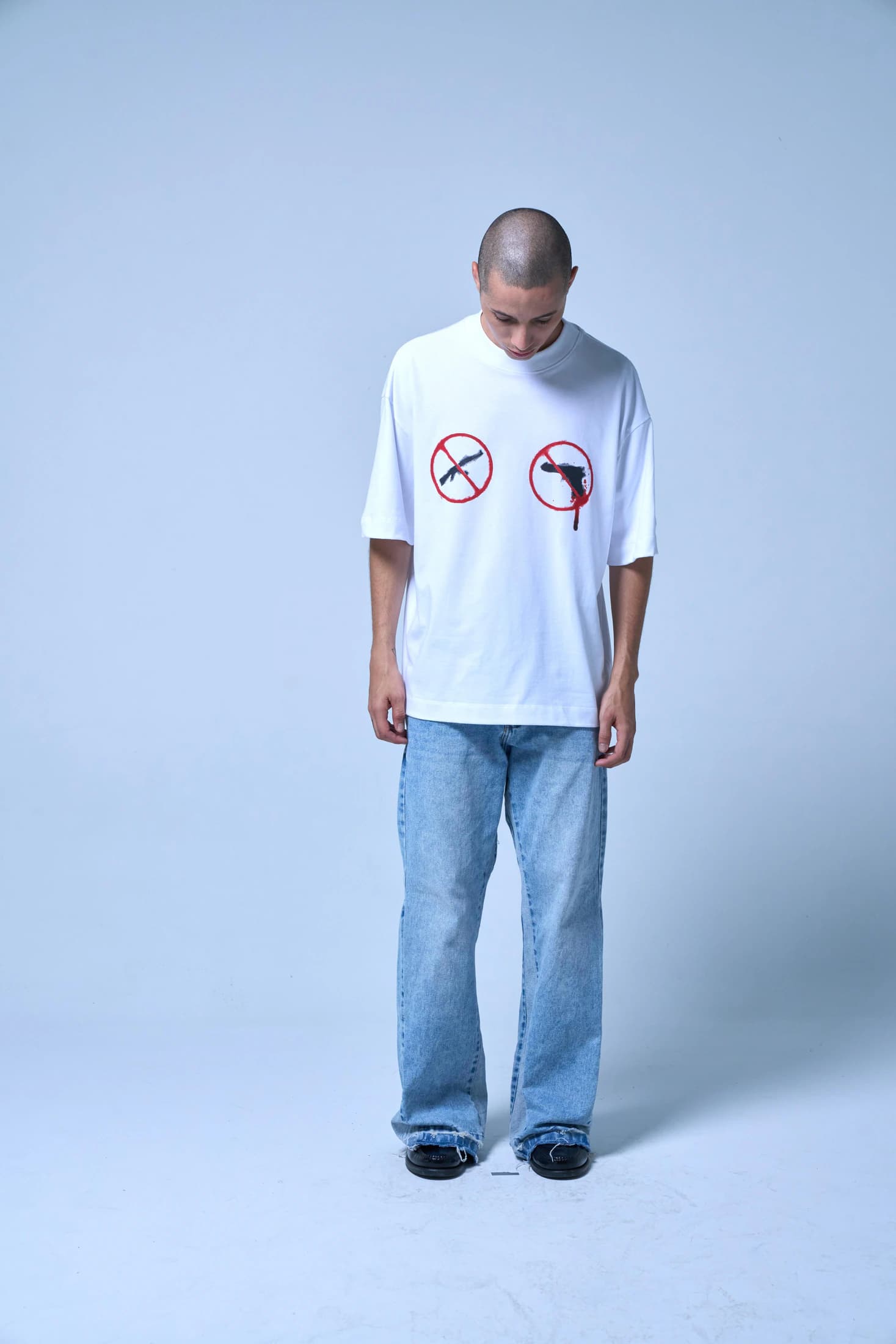 AMERICAN HORROR WHITE T-SHIRT - imagen 2