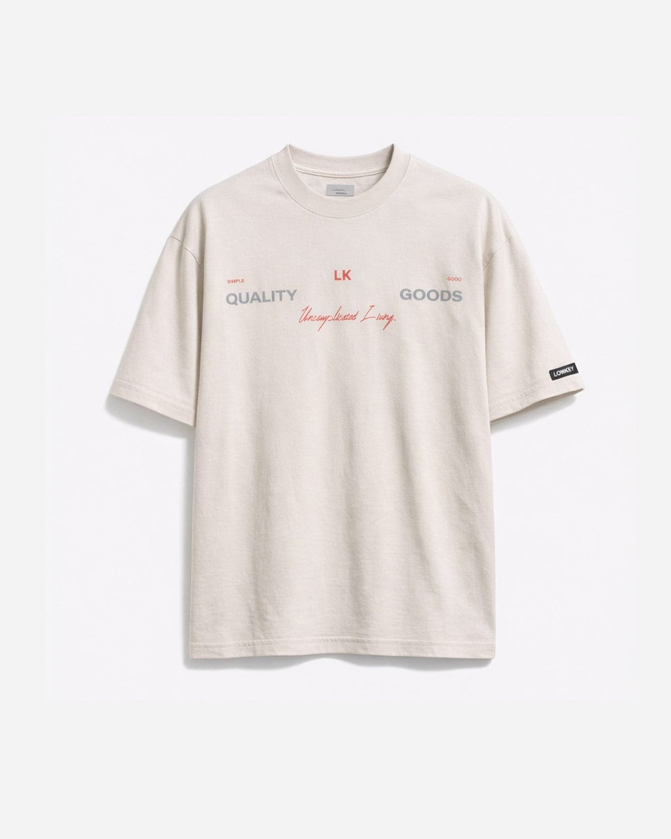 CAMISETA GRIS QG - GOODS