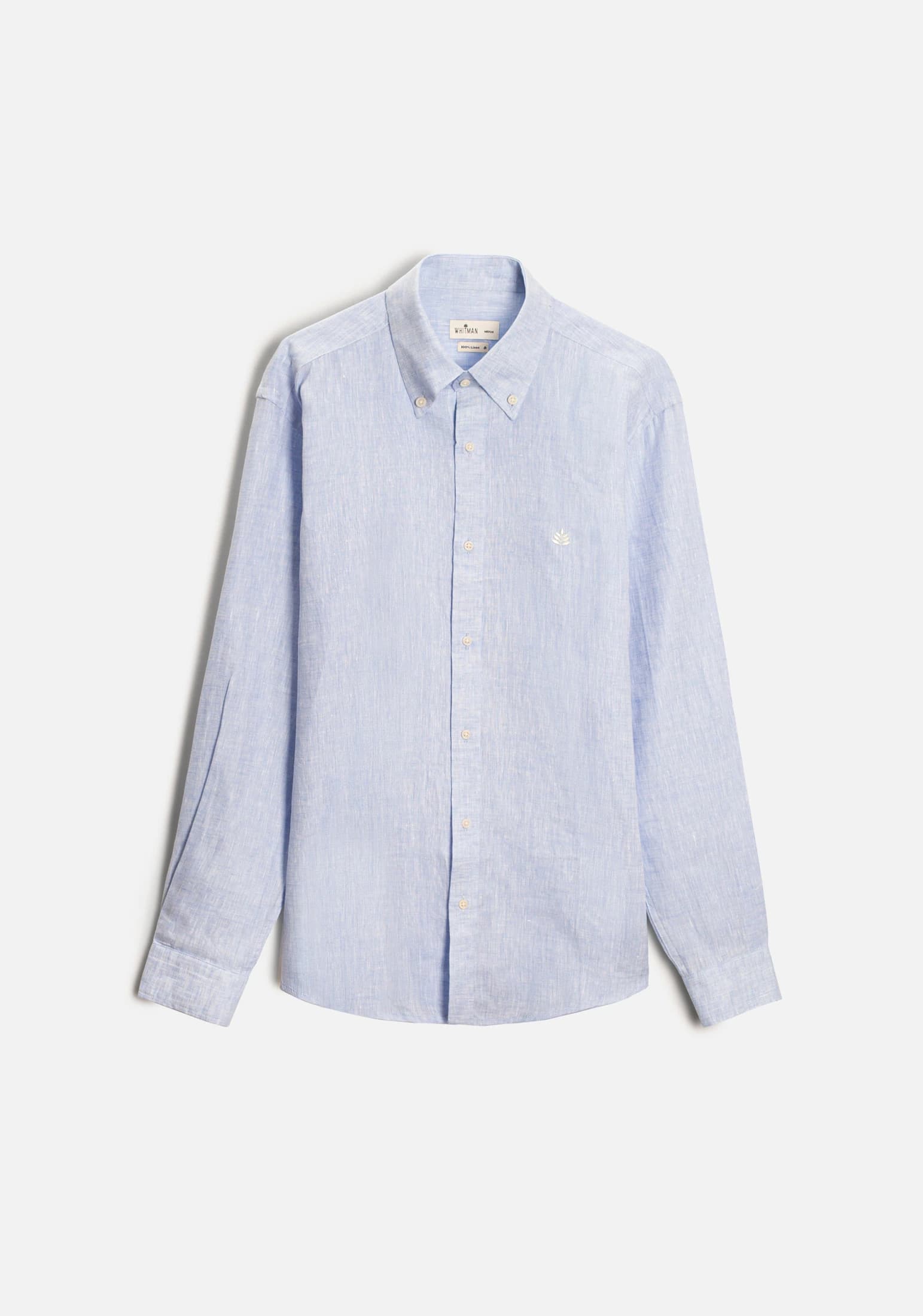 Camisa H CBD Lino L-Mar Azul Claro - imagen 1