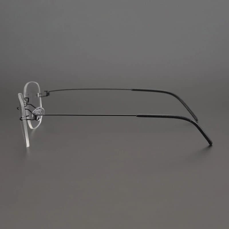 LINDBERG Air Titanium Rimless Black - imagen 2