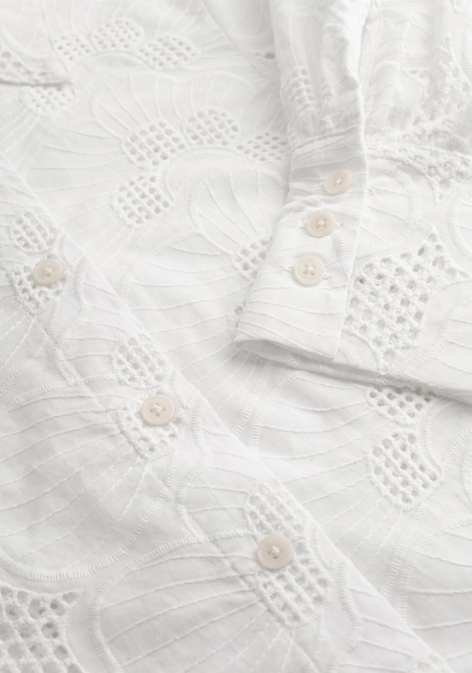 Camisa Abril Ojalillo Blanco - imagen 2