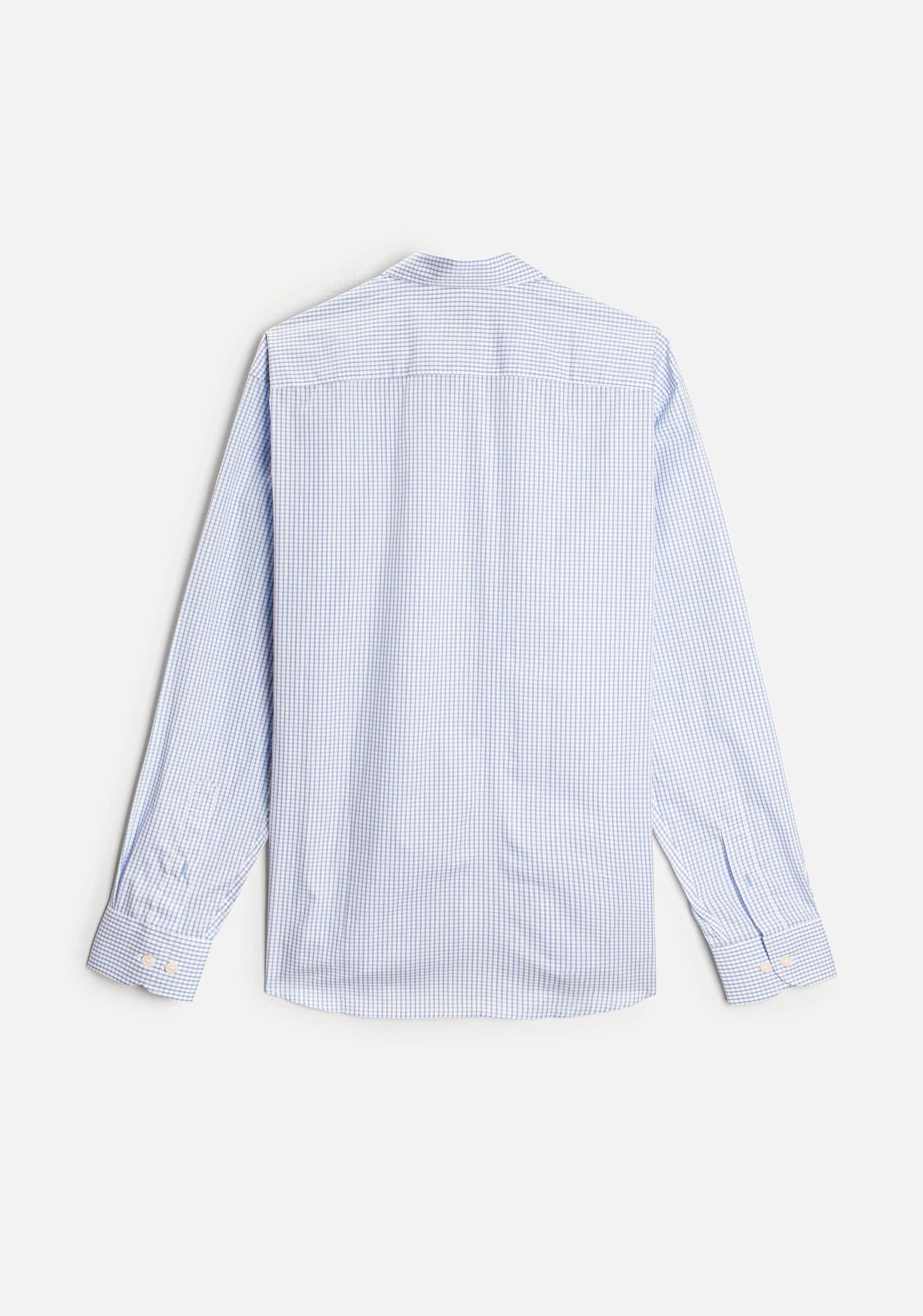 Camisa H CBD Cuadros GRD L-Atn Azul Claro - imagen 4
