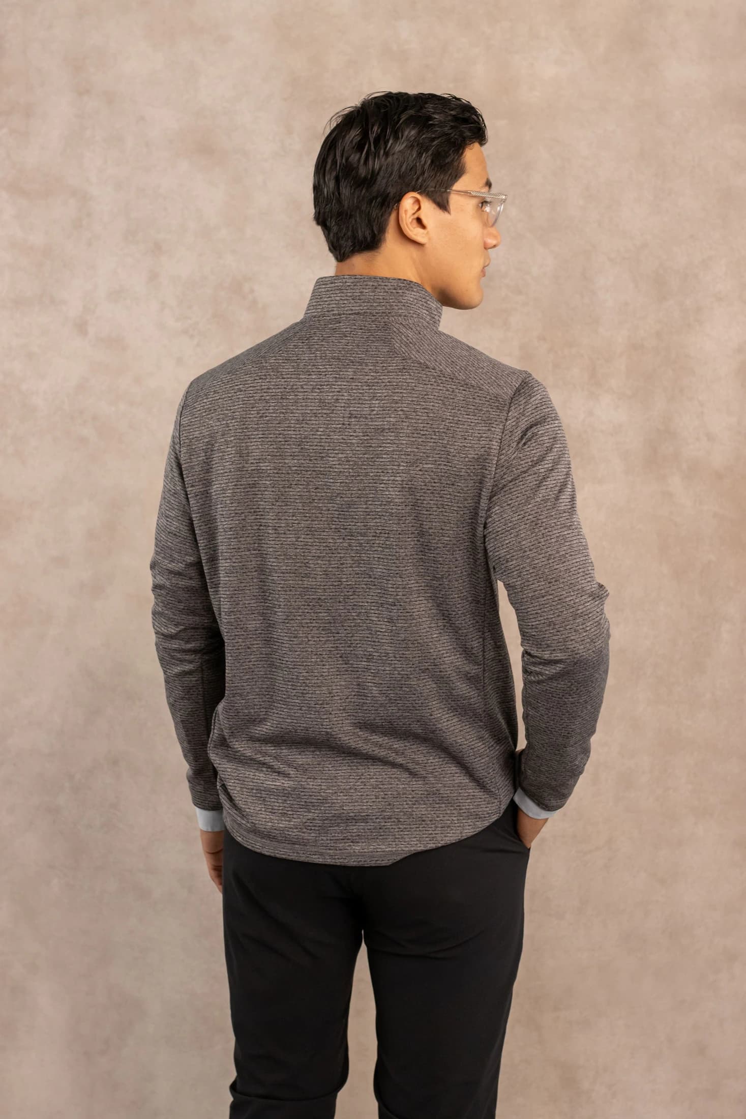 Halfzip Performance Gris Oscuro - imagen 7