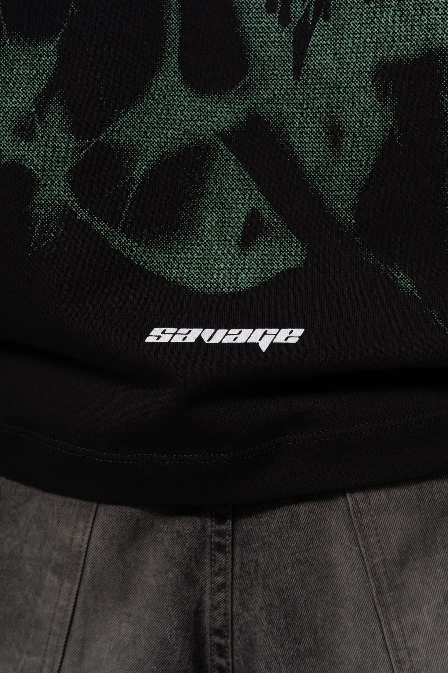 Camiseta Oversize  Como es arriba es abajo savage  250 gramos 14647 - imagen 7