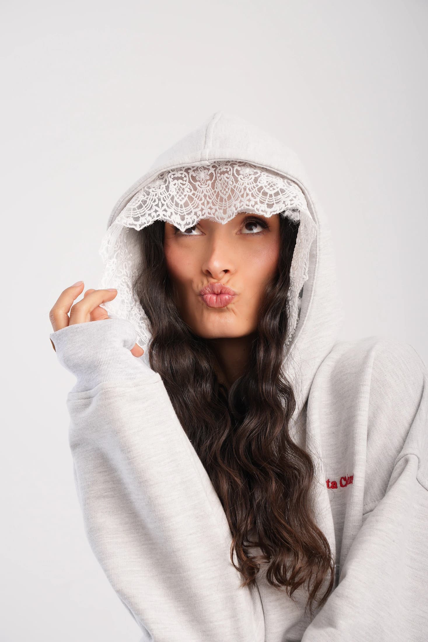 Love hoodie - Gris Jaspe - imagen 4