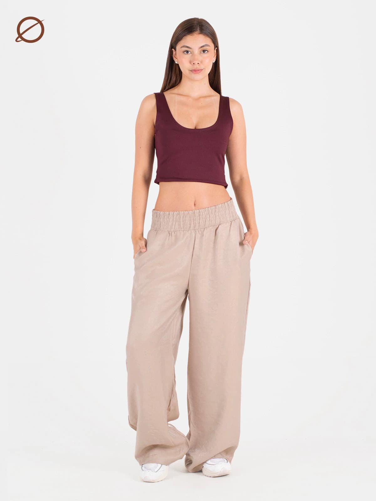 pantalon karina shiny natural - imagen 3