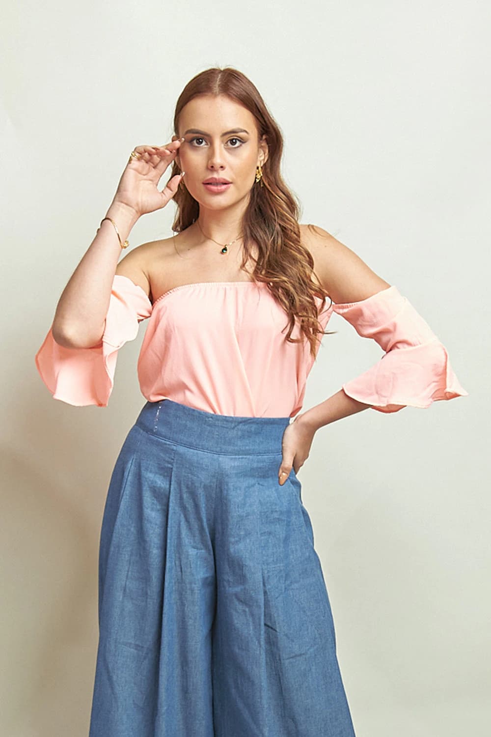 Blusa Yolanda Rosado - imagen 1