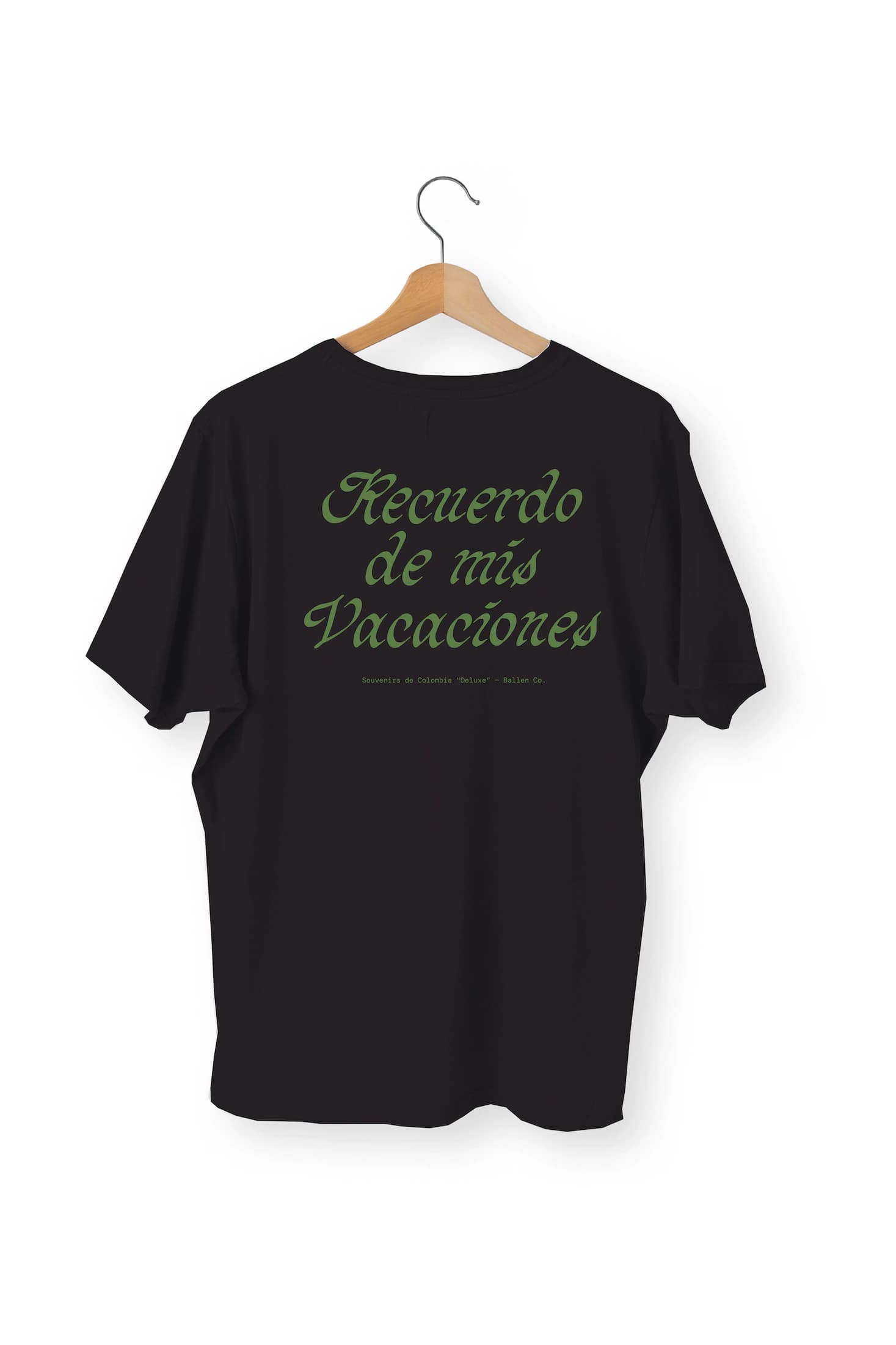 VACACIONES SHIRT - BLACK
