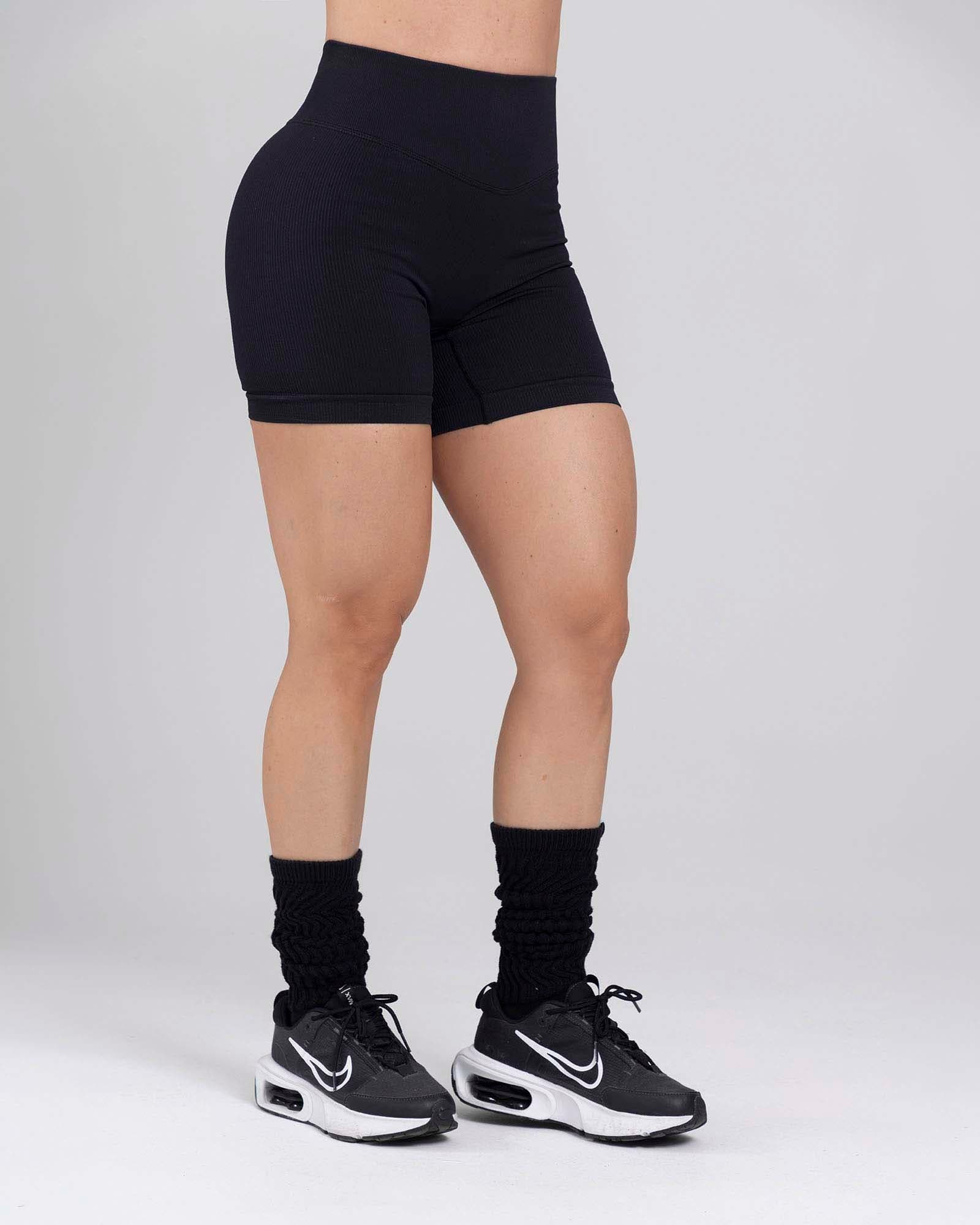 Short motion seamless negro flexi FIBER - imagen 2