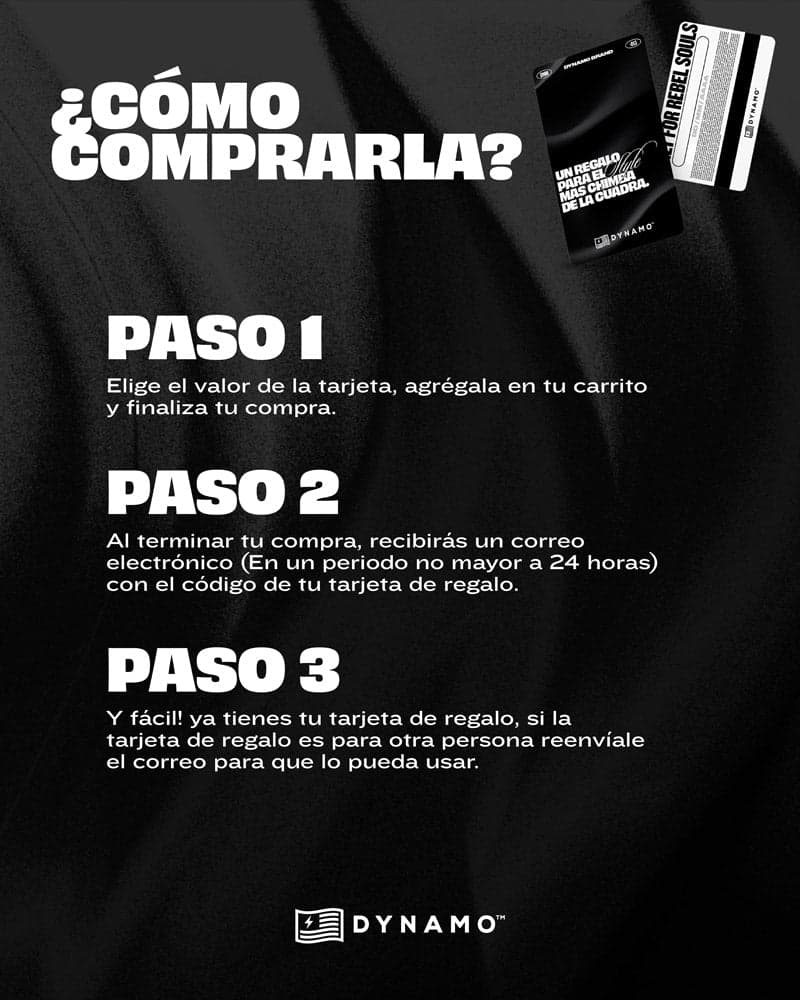 Tarjeta de Regalo Virtual Dynamo - imagen 5