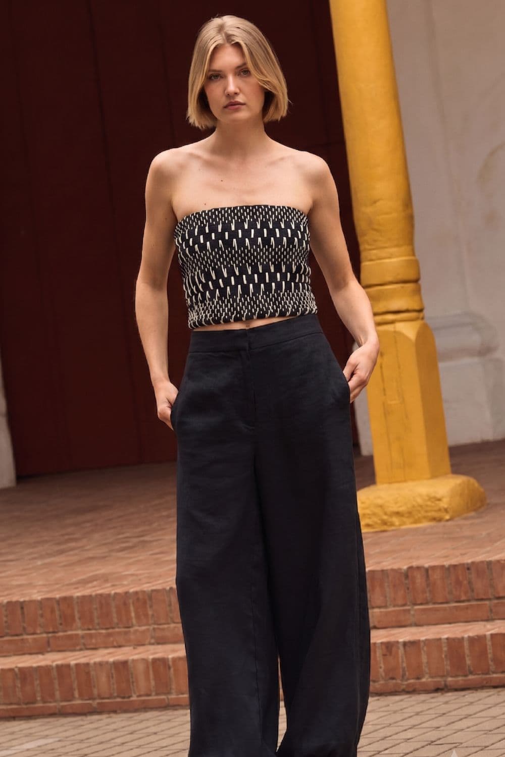 Pantalón saba negro - imagen 3