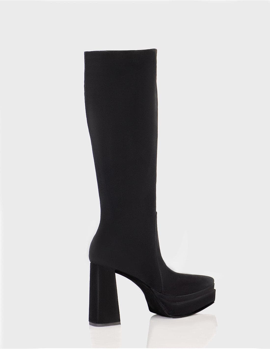 Bota Ada en Cuero Ante Negro - imagen 1
