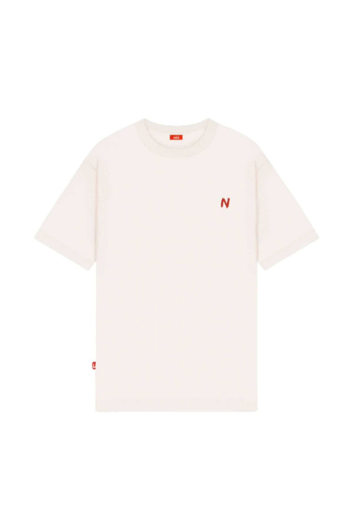 CAMISETA REGULAR HOMBRE OVERVIEW MARFIL NEA - imagen 2