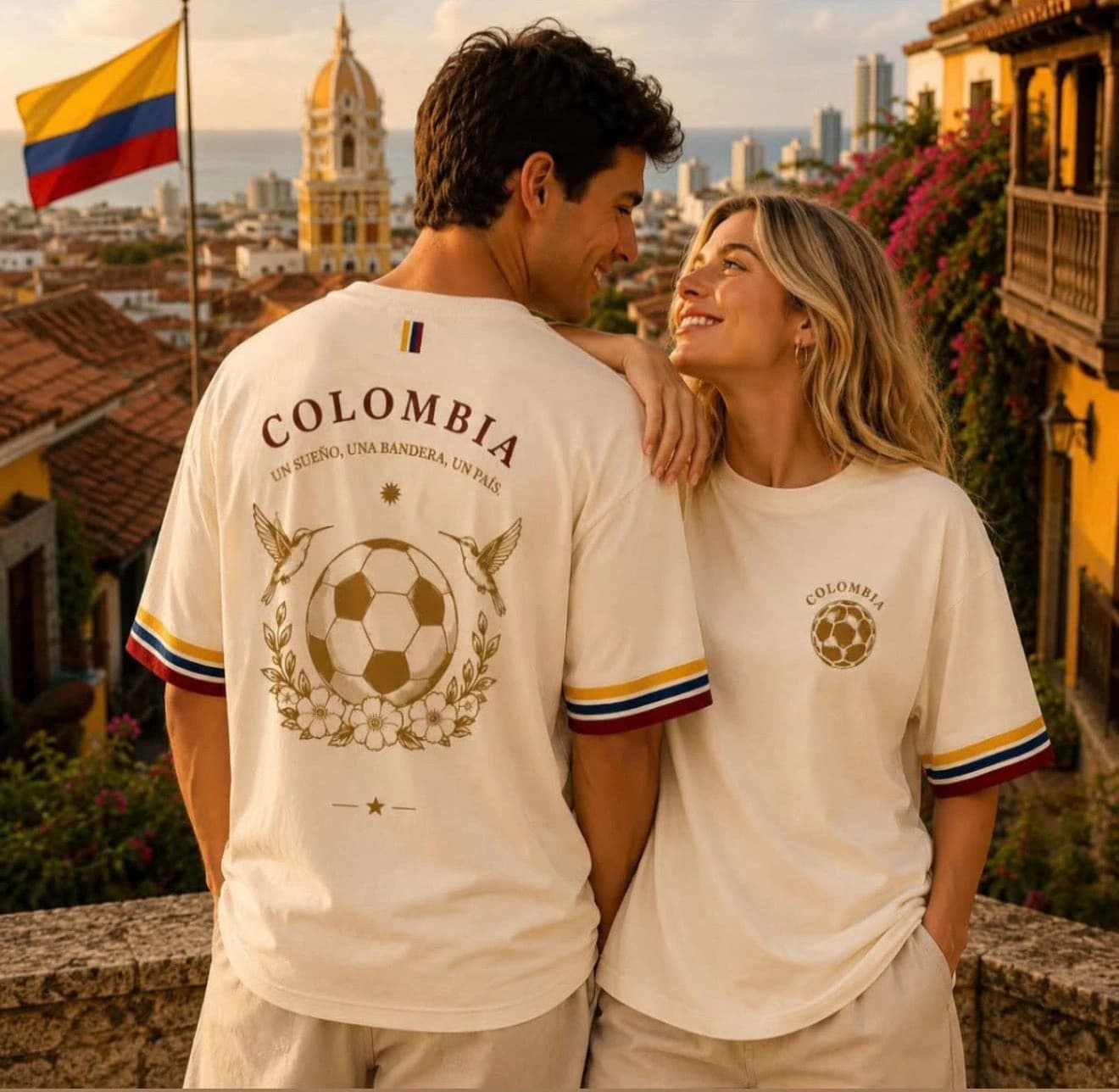 Oversize PREMIUN UNISEX Colombia Ref 1 - imagen 3
