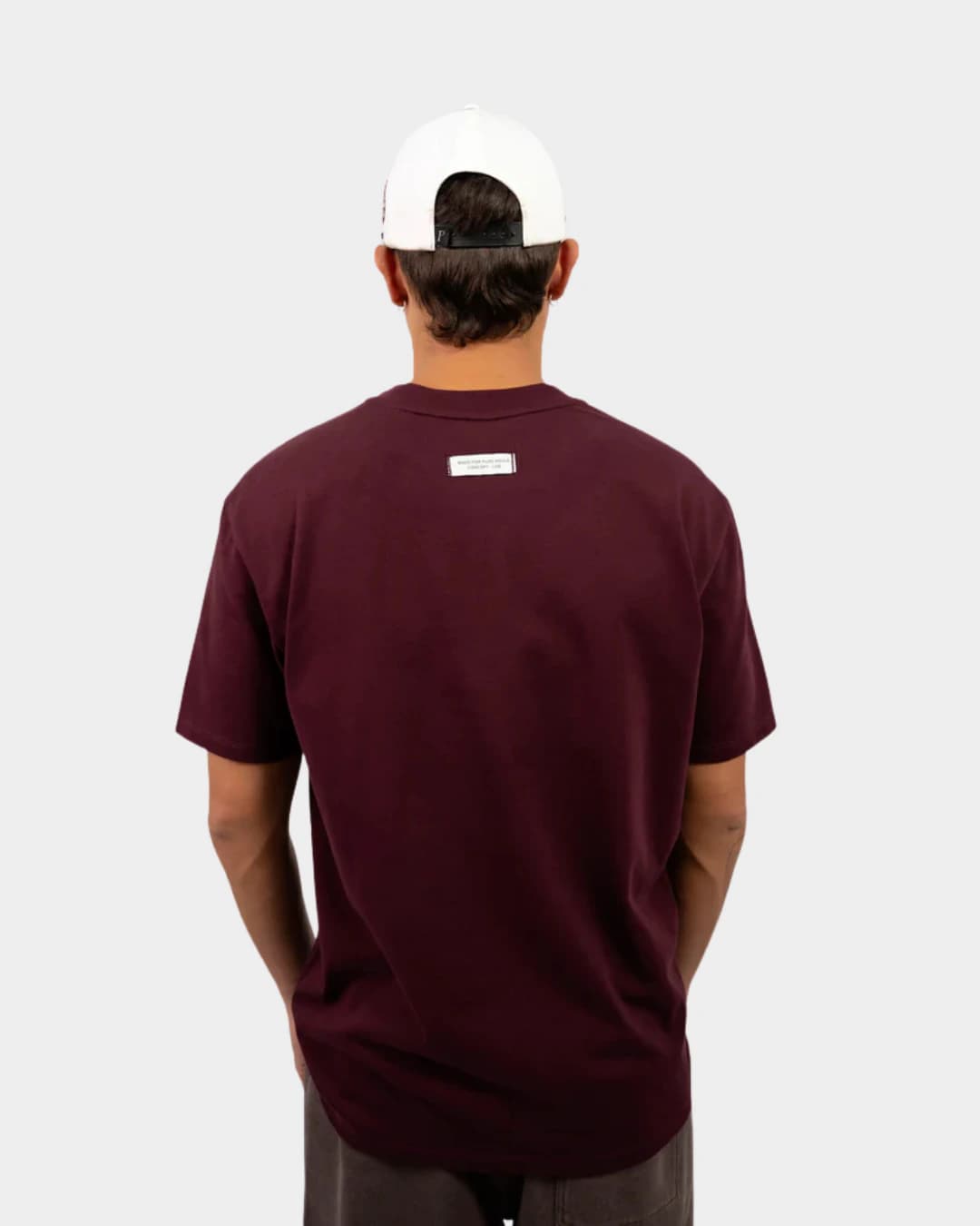 CLASSIC BURGUNDY T-SHIRT - imagen 2