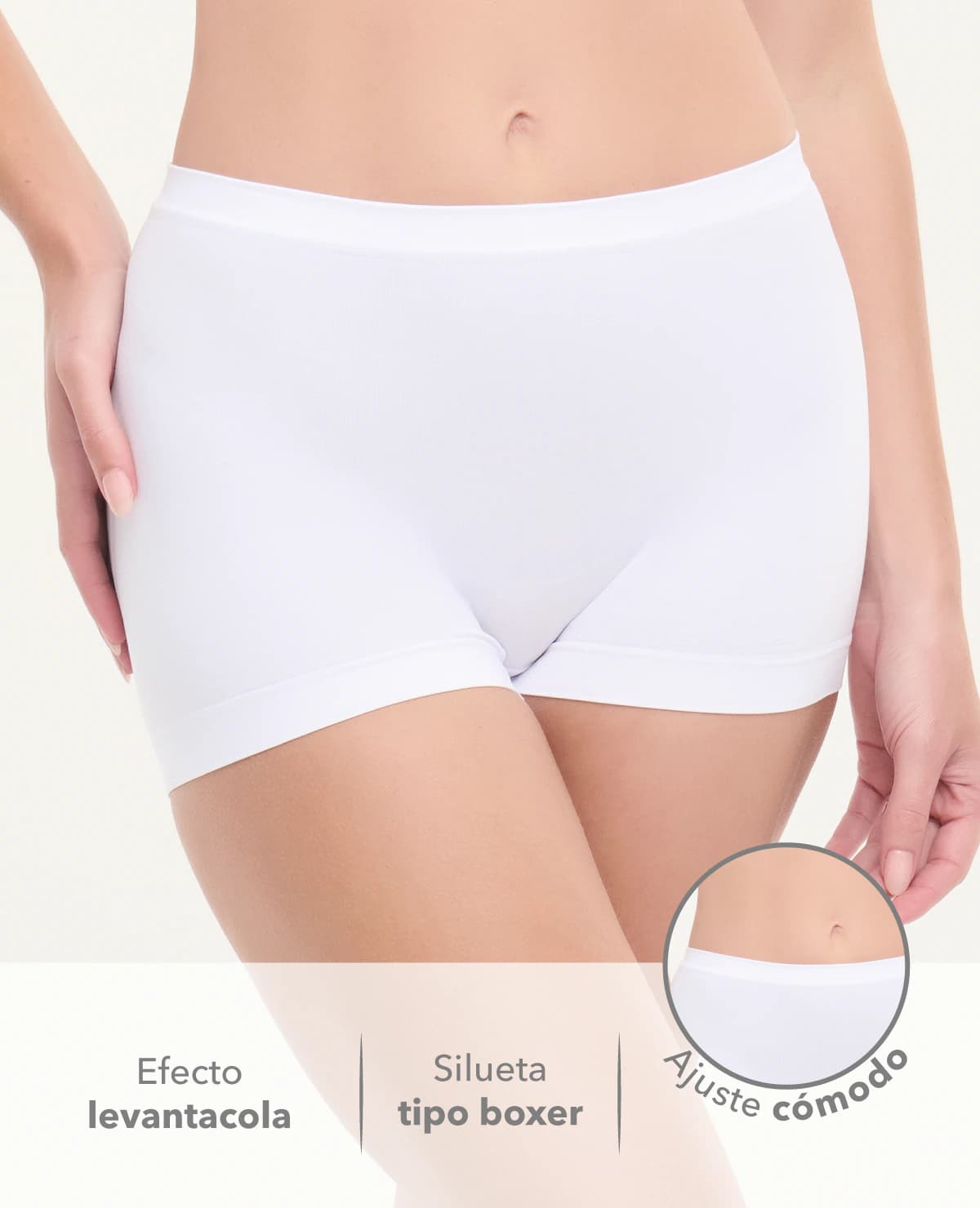 Panty Seamless | Paquete X2 | Tipo Boxer | Levantacola - imagen 3