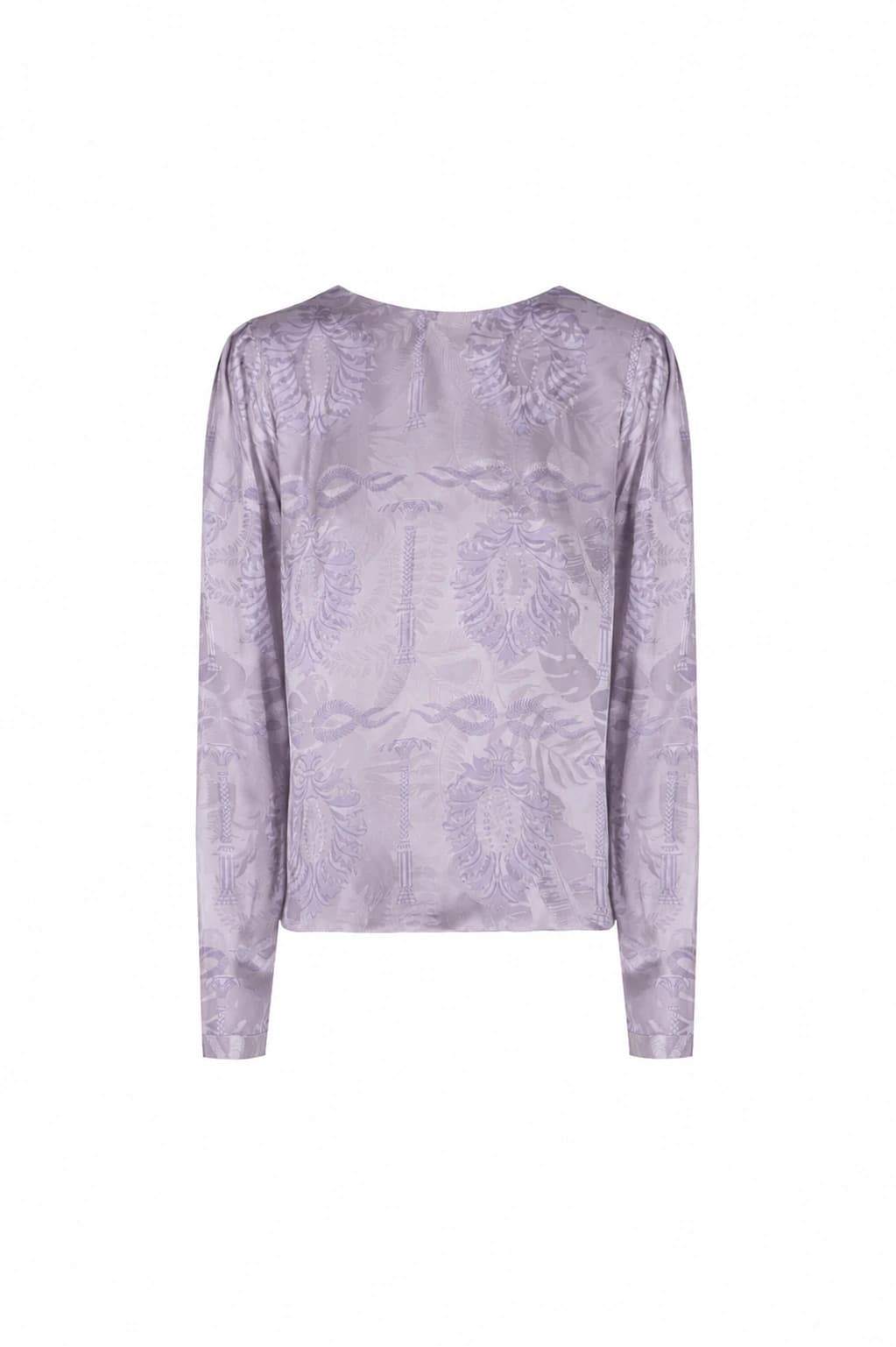 Sevilla Jacquard Blouse / Lila Exclusive