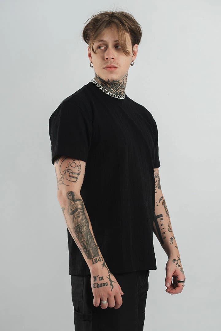 CAMISETA SLIM FIT TEXTURIZADA SUPERNATURAL - imagen 1