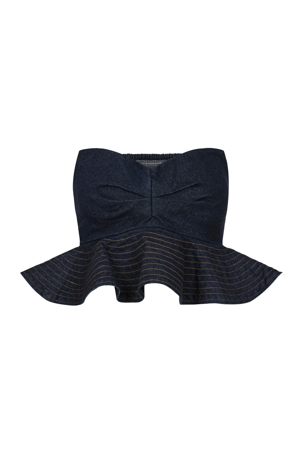 Crop top new del mar azul indigo - imagen 2