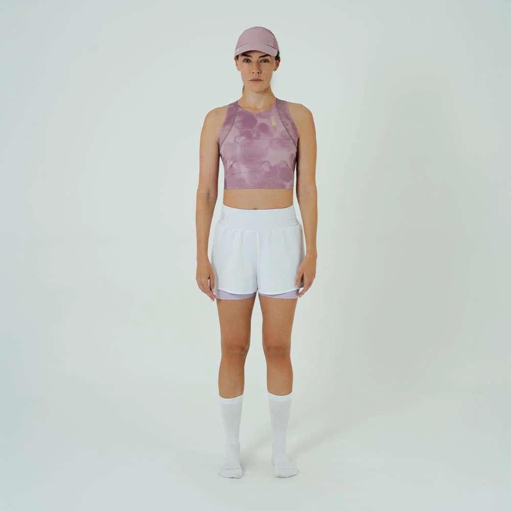 PANTALONETA RUNNING/PÁDEL BREEZE WHITE PARA MUJER - imagen 1