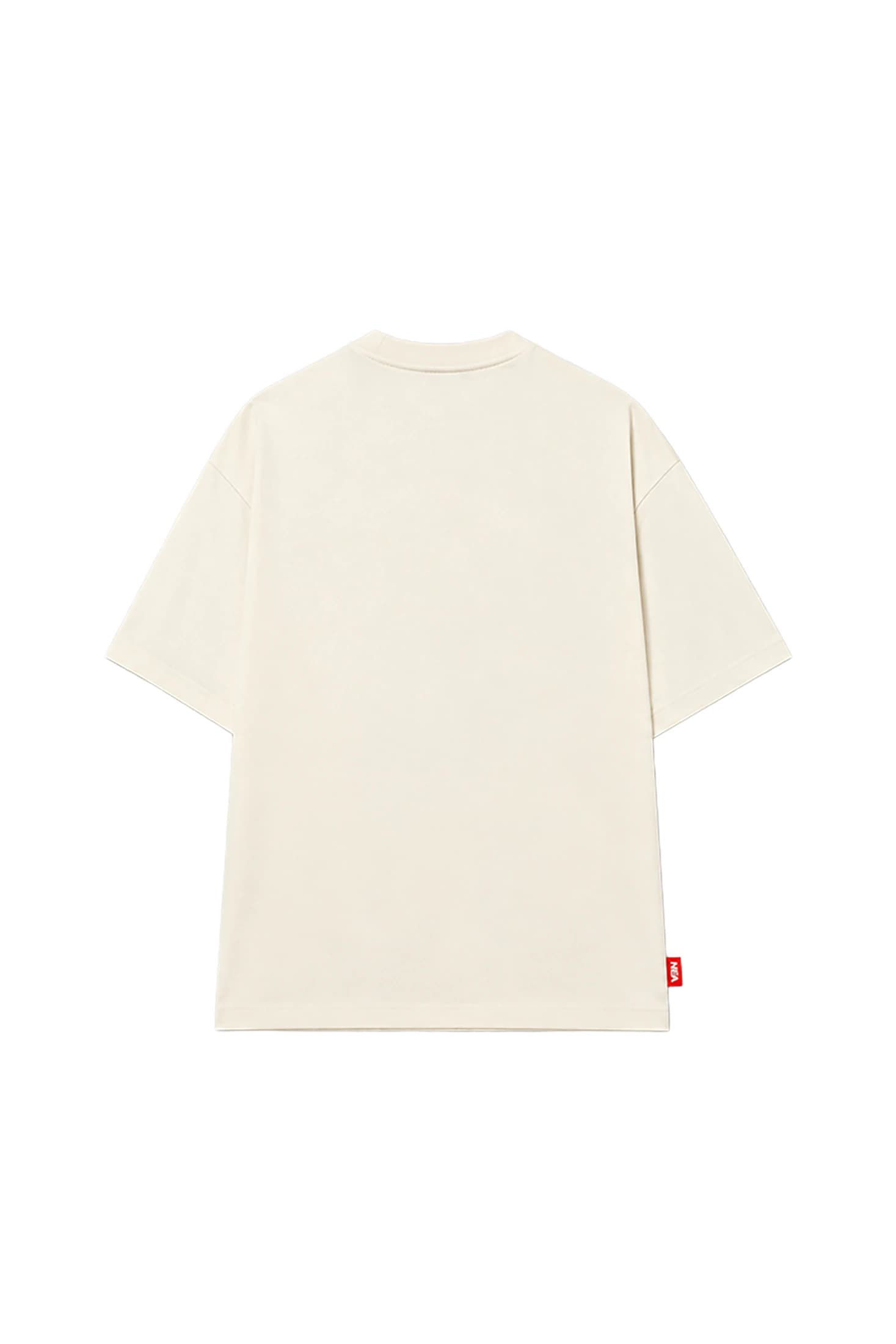 CAMISETA OVERSIZE CAPONE MARFIL NEA - imagen 3