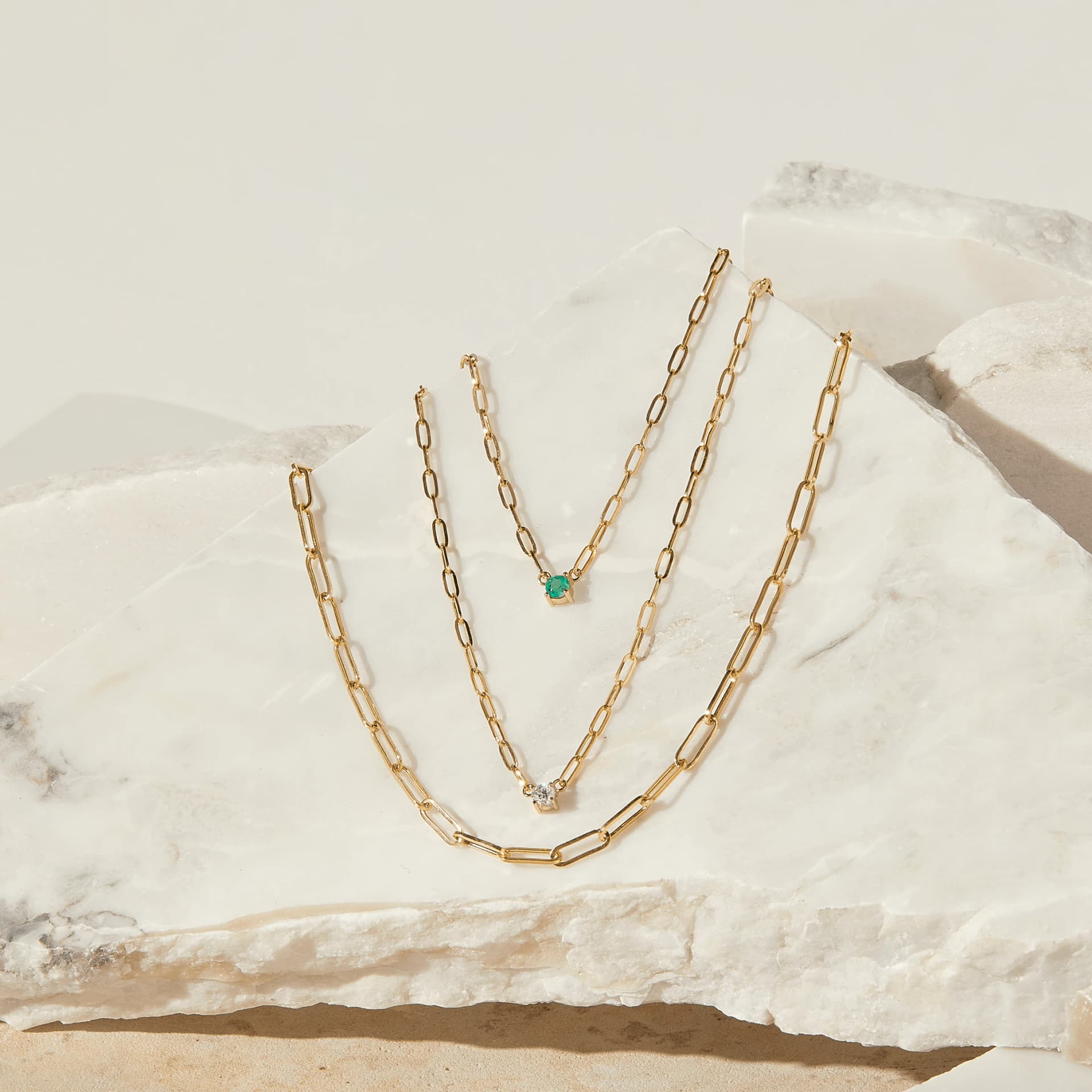 Cadena Clip slim piedra - imagen 1