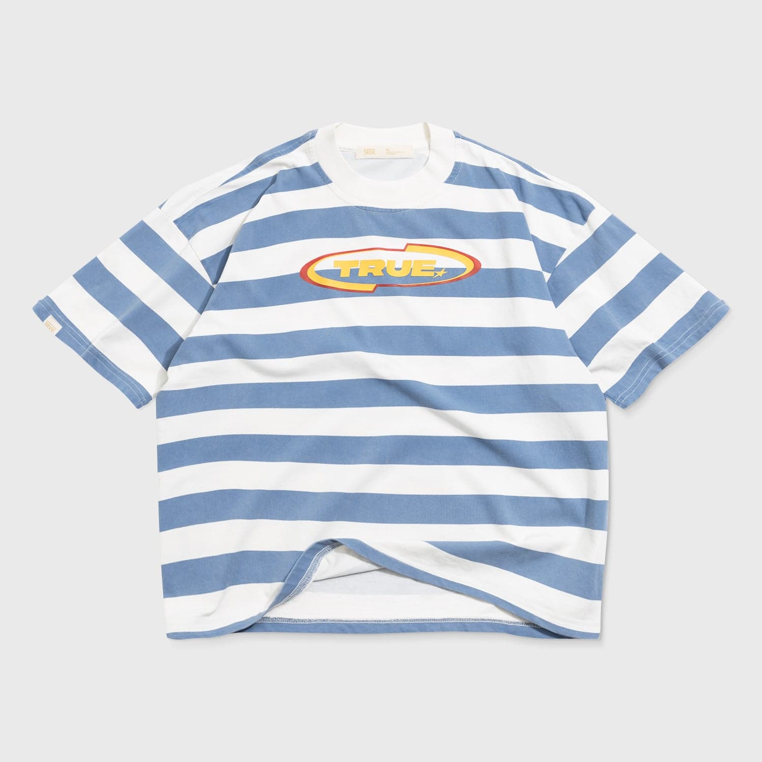 Racing Stripes Boxy Tee - Blue - imagen 1