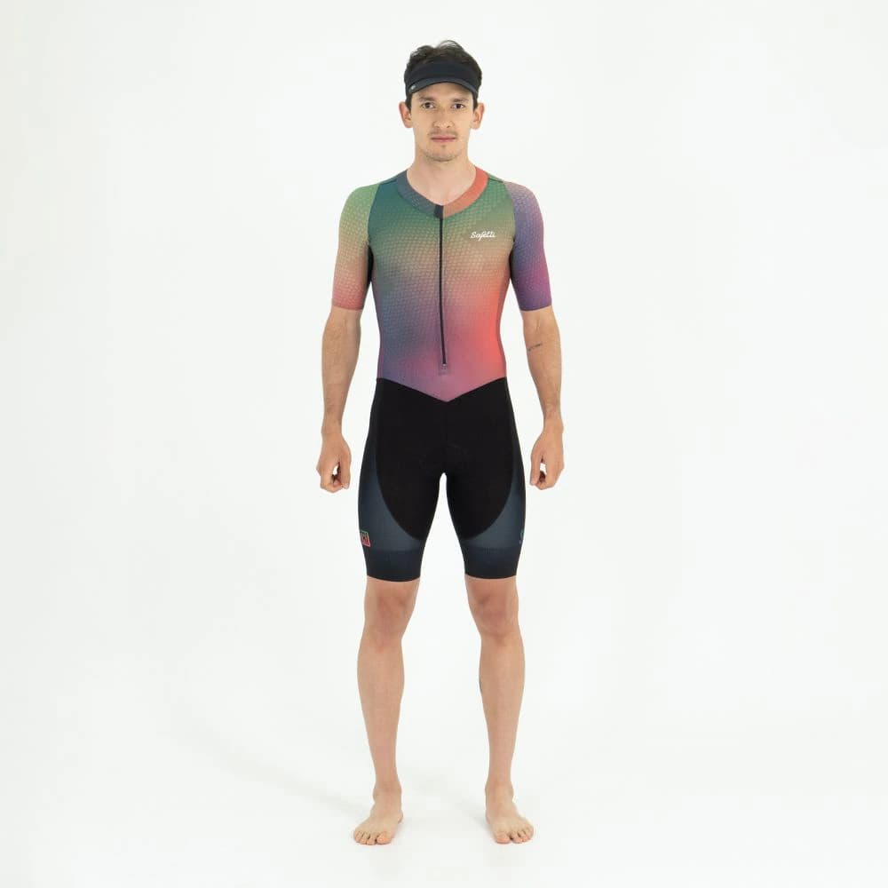 ENTERIZO TRIATLÓN CORTO MANGA CORTA TRINOVA PARA HOMBRE - imagen 1