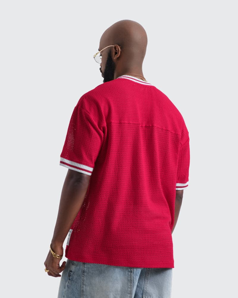 Camiseta Roja Oversize Dynasty 13 - imagen 3