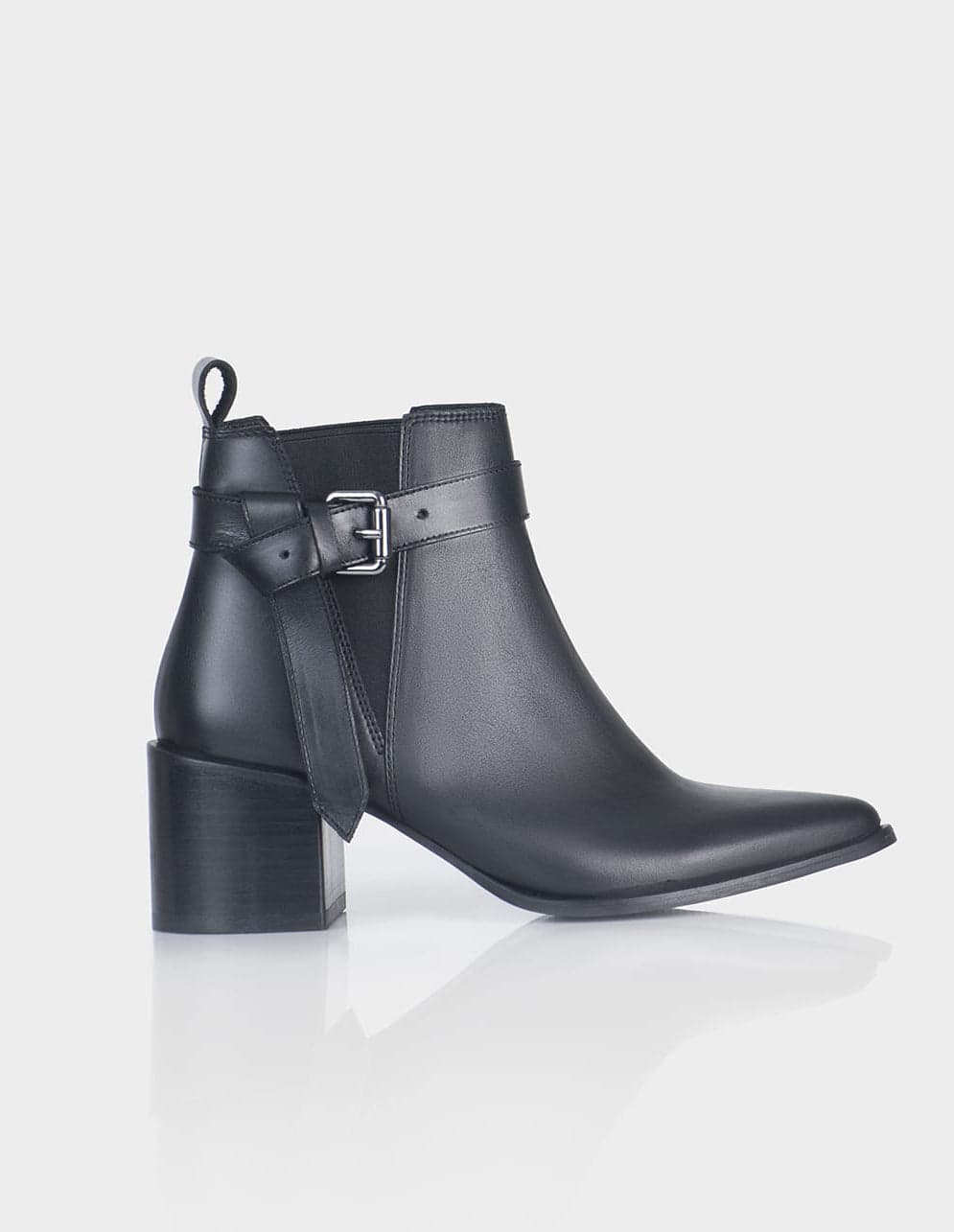 Botin Libby ML Cuero Negro - imagen 1