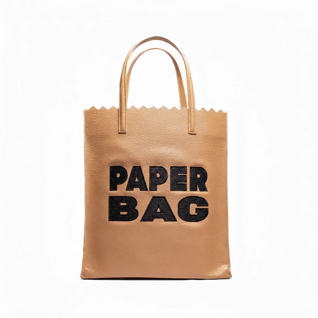 PAPER BAG - Cocoa x negro - imagen 1