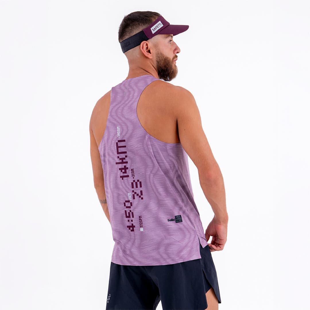 CAMISETA RUNNING MANGA SISA LEVIT SOLID PARA HOMBRE - imagen 2