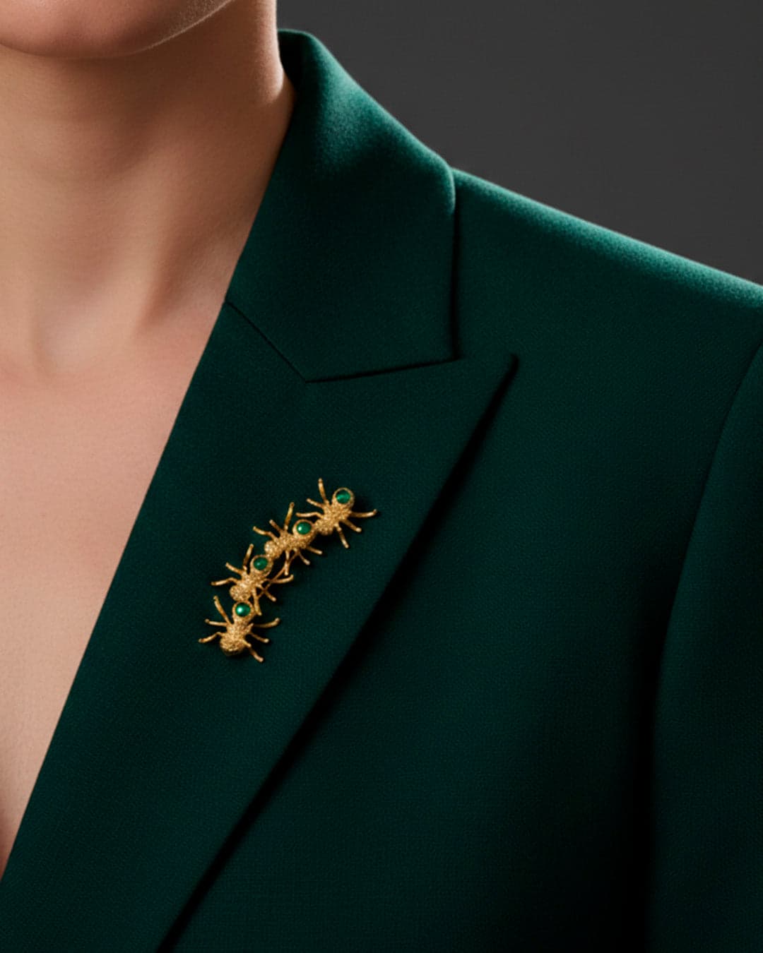 Broche Las Obreras doradas - imagen 2