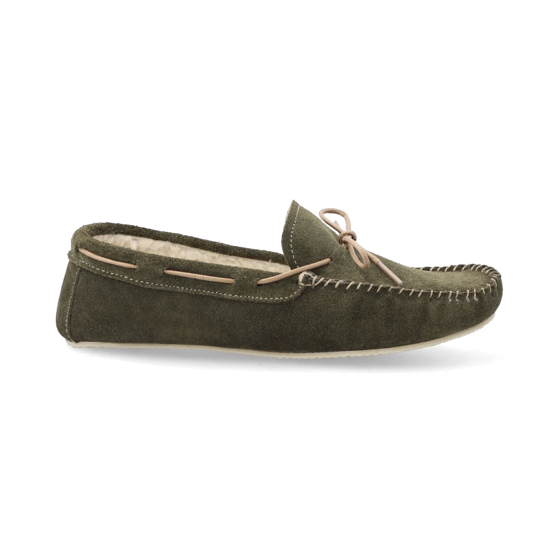 Pantuflas Apaches Mujer Verde Oliva - imagen 3