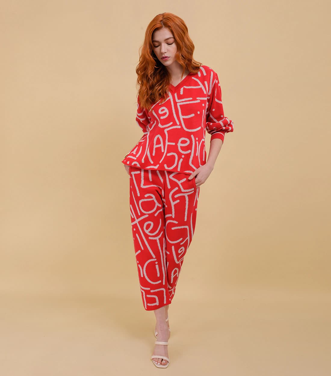 Pantalon Ventura Alegre Rojo. - imagen 4