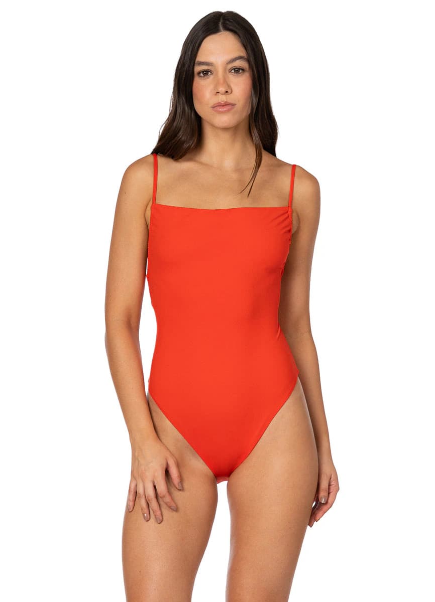 Maaji Red Camelia Brittany Classic One Piece