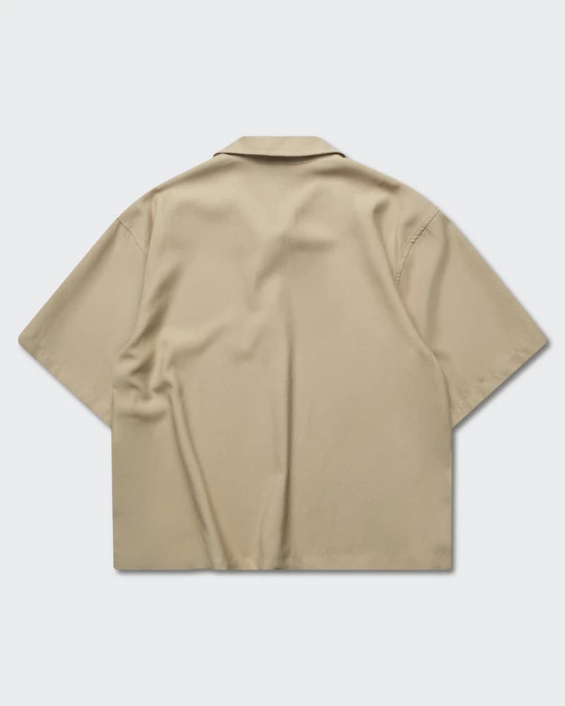 Camisa Beige Boxy Core - imagen 3