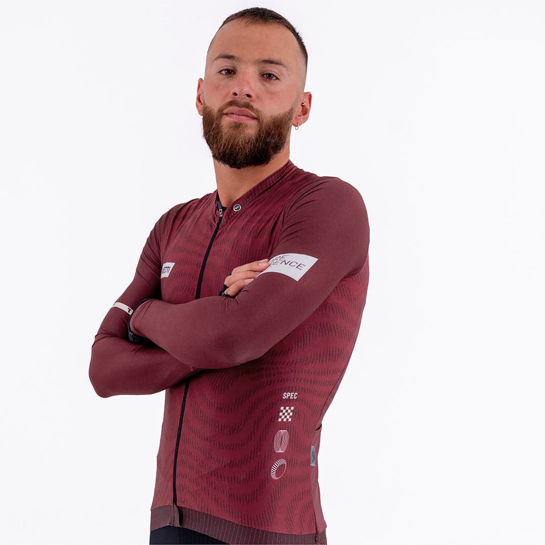 CAMISA CICLISMO MANGA LARGA PLUMWIME VINOTINTO PARA HOMBRE - imagen 3