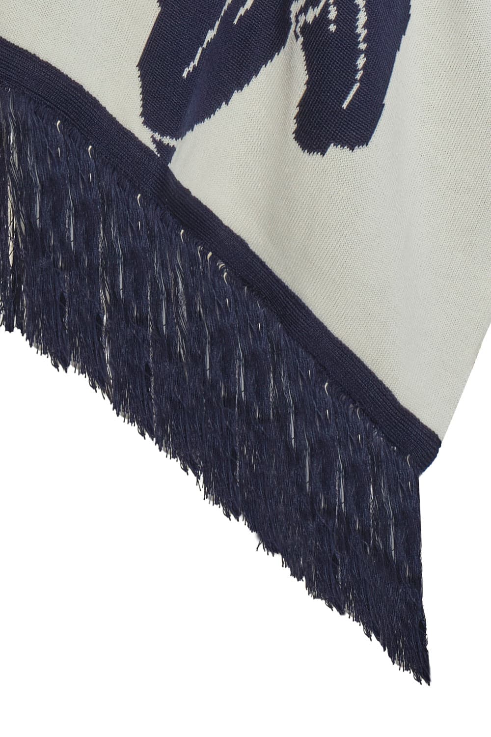 Bufanda yu moon azul natural - imagen 6
