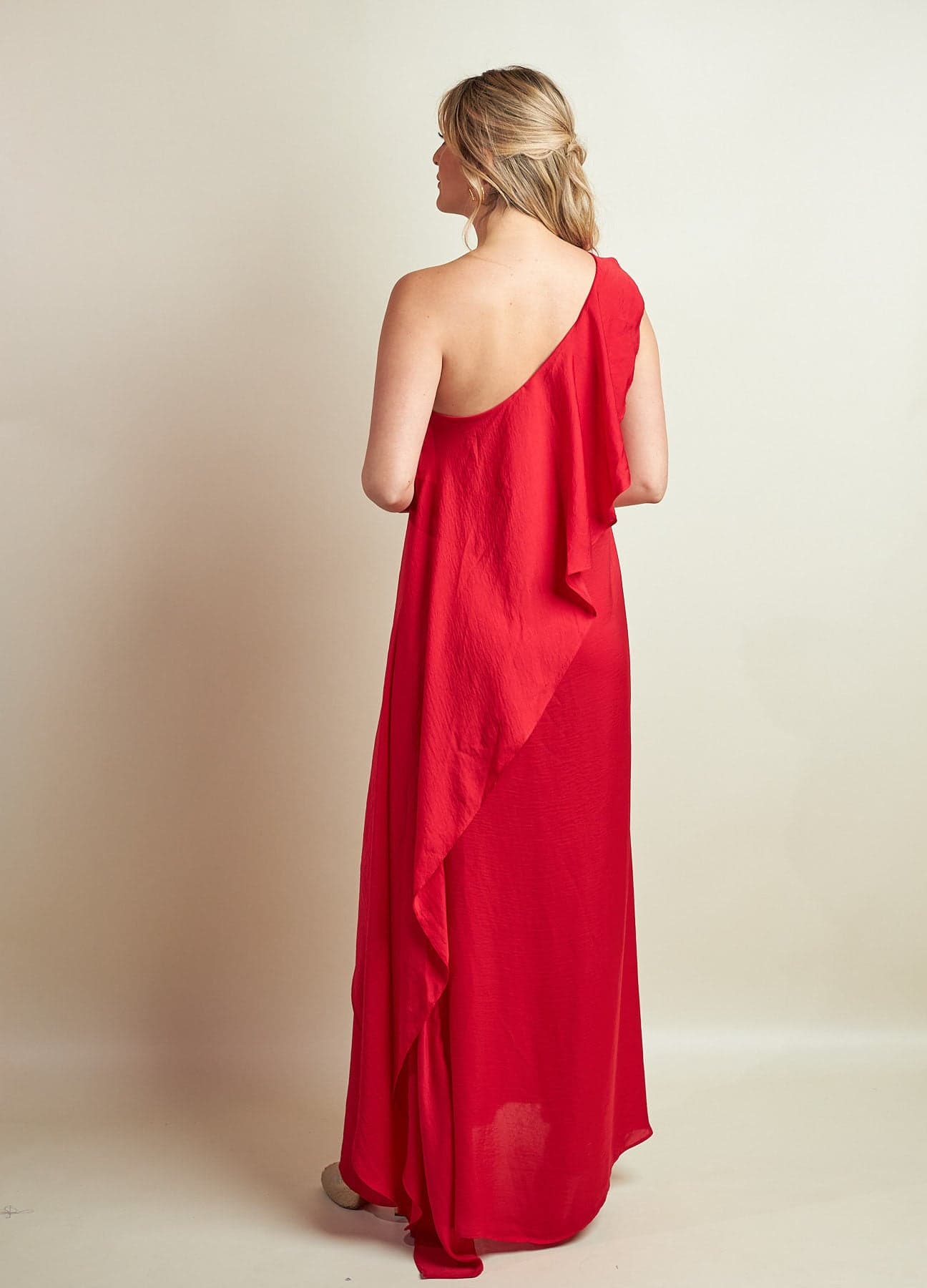 Vestido Mesina Rojo - imagen 3
