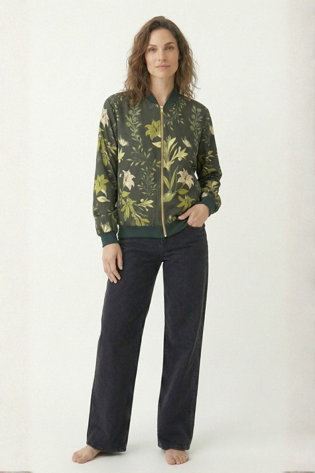 Chaqueta Origen Achira Verde - imagen 2