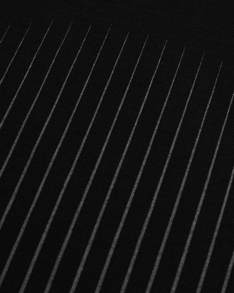 Sudadera Negra Pinstripe Utility - imagen 4