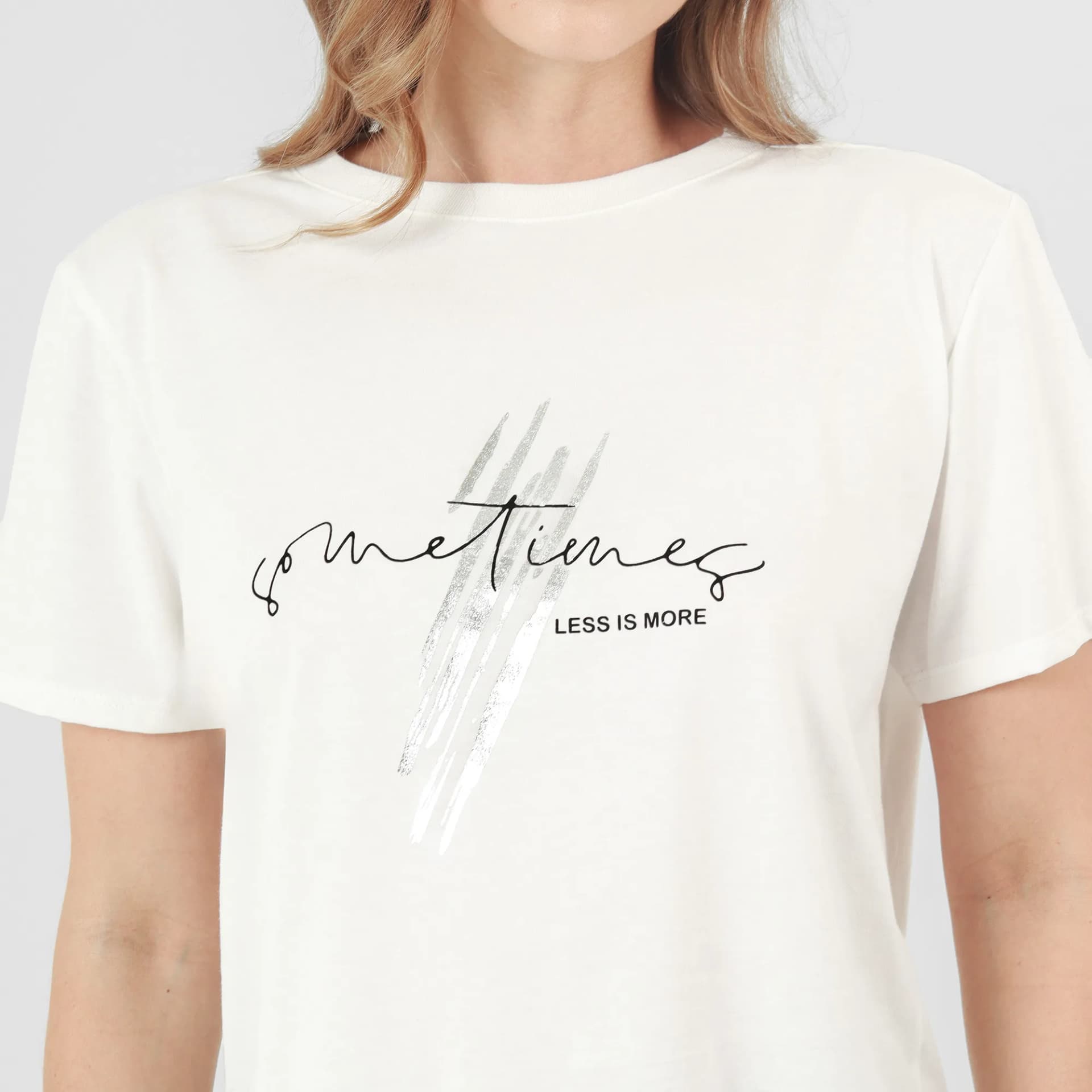 Camiseta Cuello Redondo Manga Corta - imagen 2