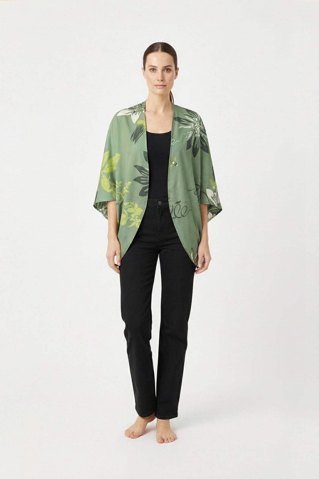 Kimono Savia Achira Verde - imagen 3