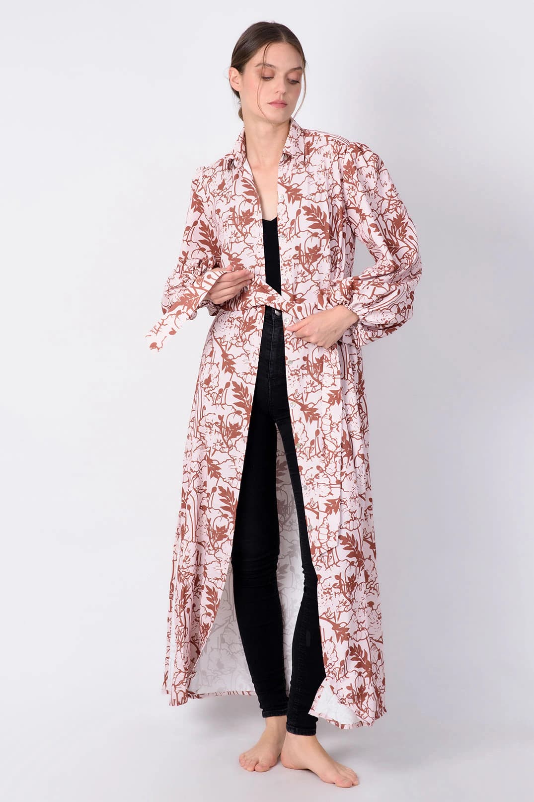 Vestido Amuleto Japonesas Nude - imagen 2