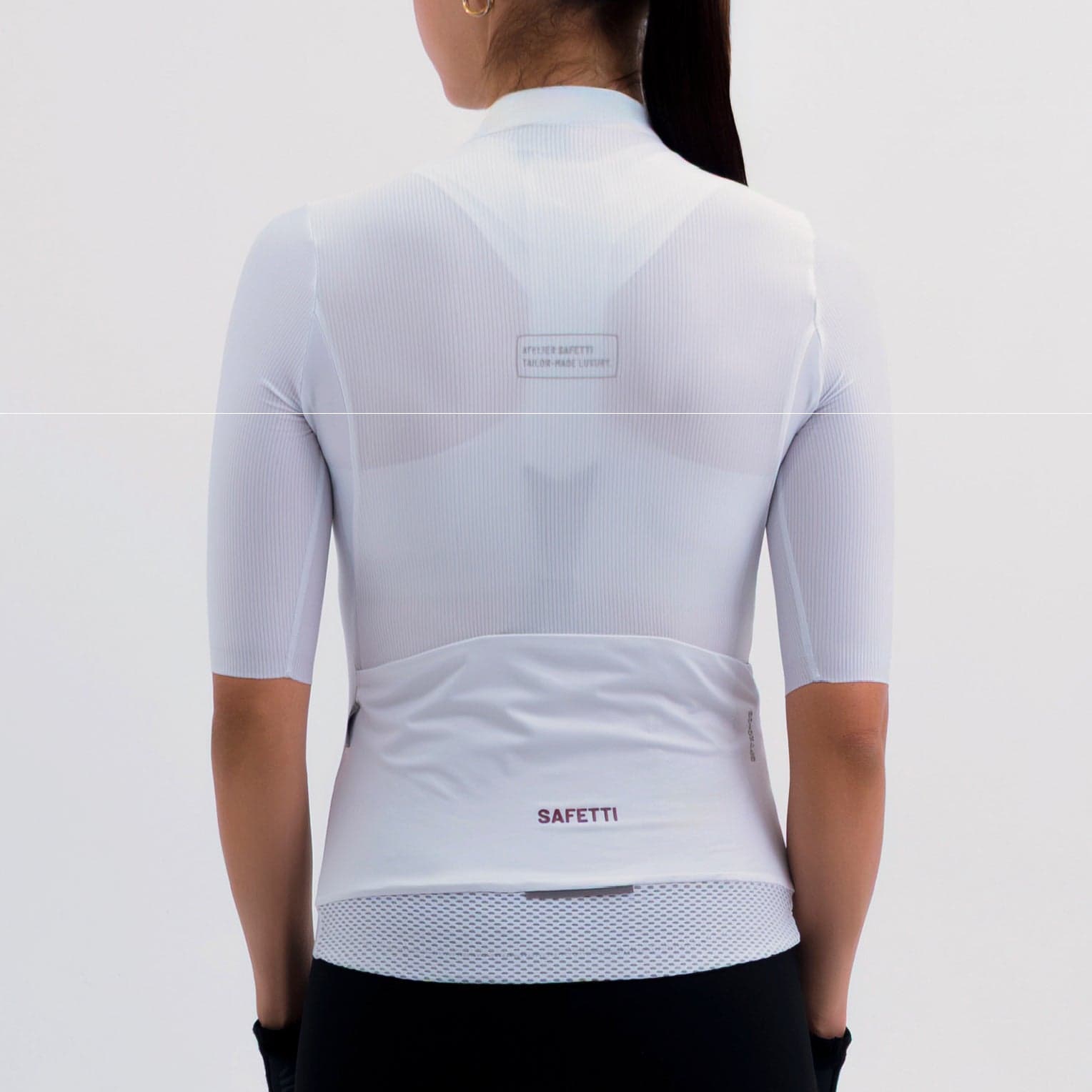CAMISA CICLISMO MANGA CORTA LATITUDE BLANCA PARA MUJER - imagen 4